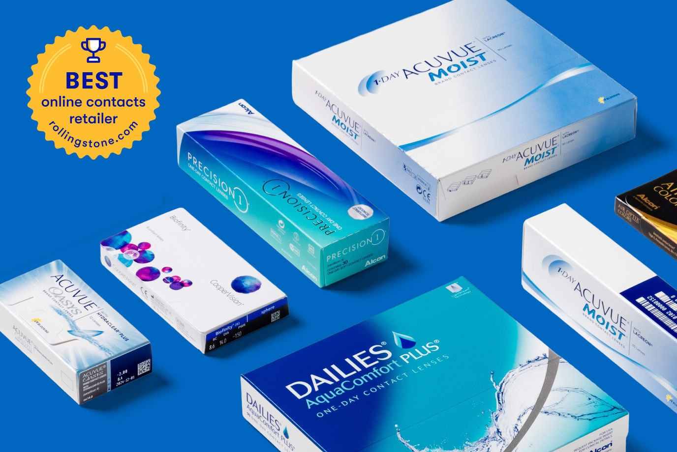 variety of contacts to choose from