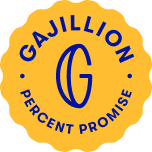Gajillion Percent Promise badge