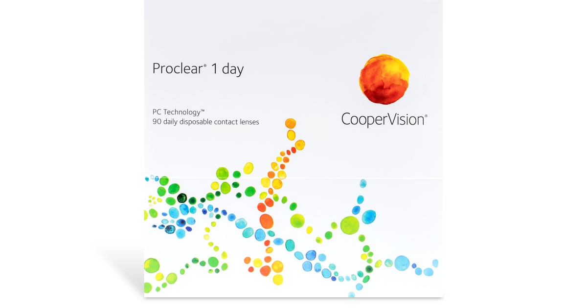 Proclear 1-Day 90 Pack Contact Lenses | 1-800 Contacts