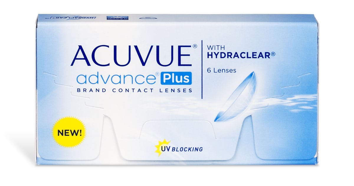 Acuvue Advance Plus 6 Pack Contact Lenses 1800 CONTACTS