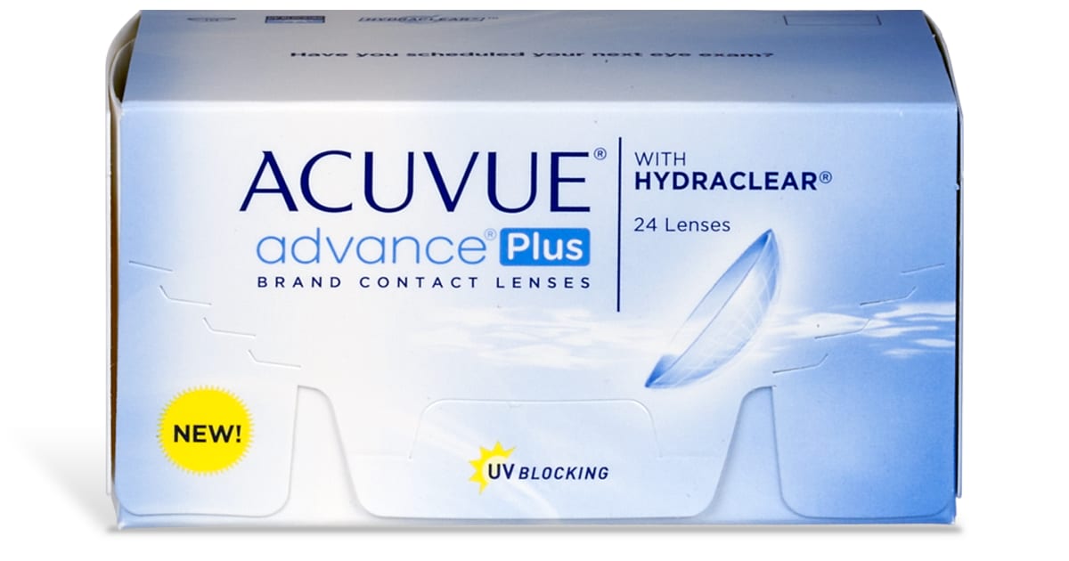 Acuvue Advance Plus 24 Pack Contact Lenses 1 800 CONTACTS