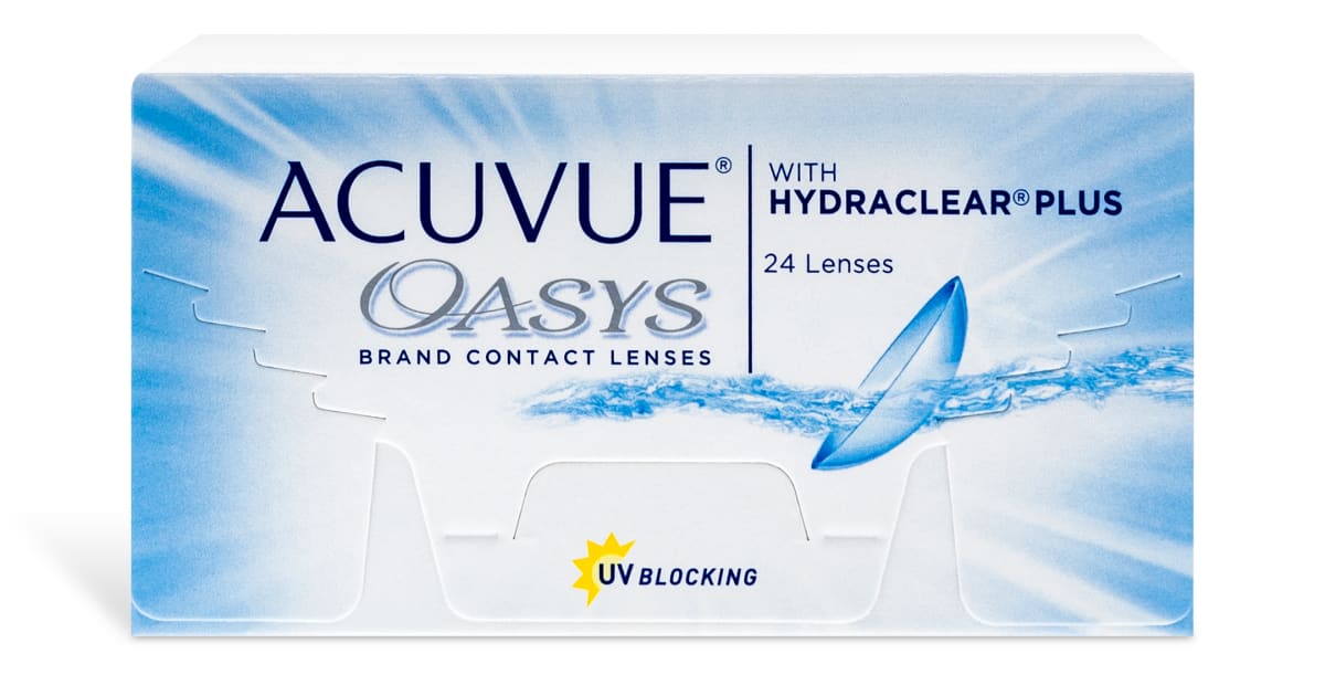 Acuvue Oasys 24 Pack Contact Lenses 1800 Contacts