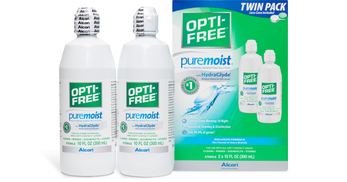 Opti Free PureMoist Contact Lens Solution 1 800 CONTACTS