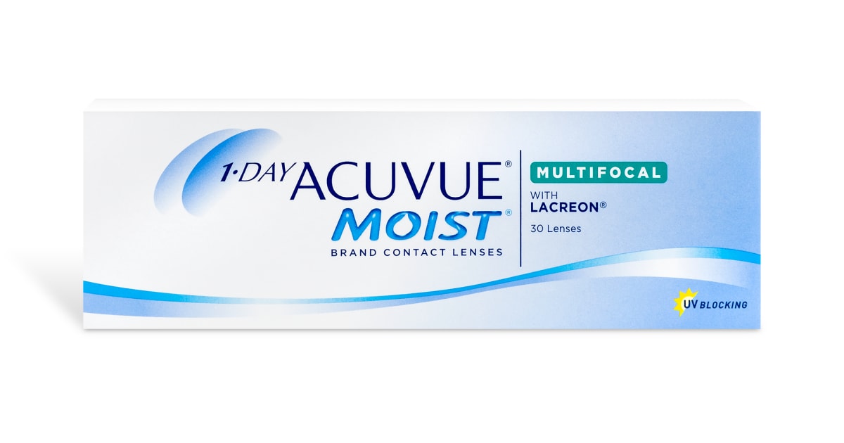 1Day Acuvue Moist Multifocal 30 Pack 1800 CONTACTS