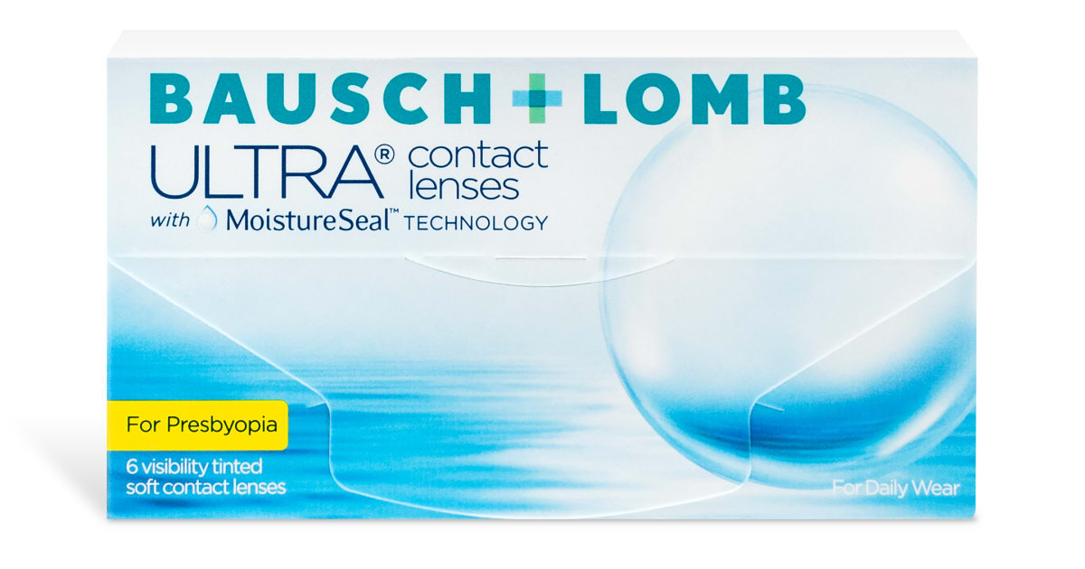 Bausch & Lomb ULTRA Contacts for Presbyopia 6 Pack 1800 Contacts