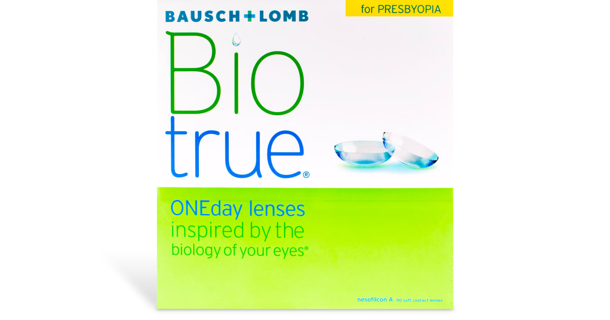 Biotrue ONEday for Presbyopia 90 Pack Contacts 1800 Contacts