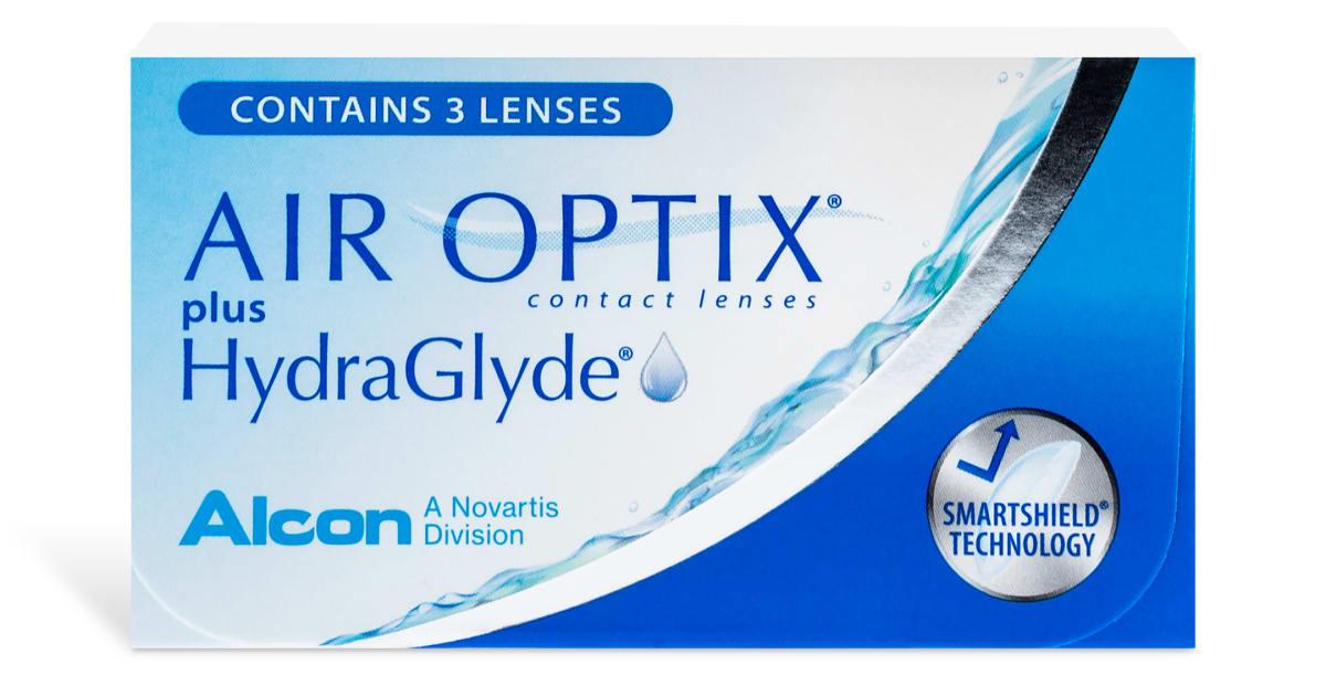 Air Optix HydraGlyde 3 pk Contact Lenses 1800 CONTACTS
