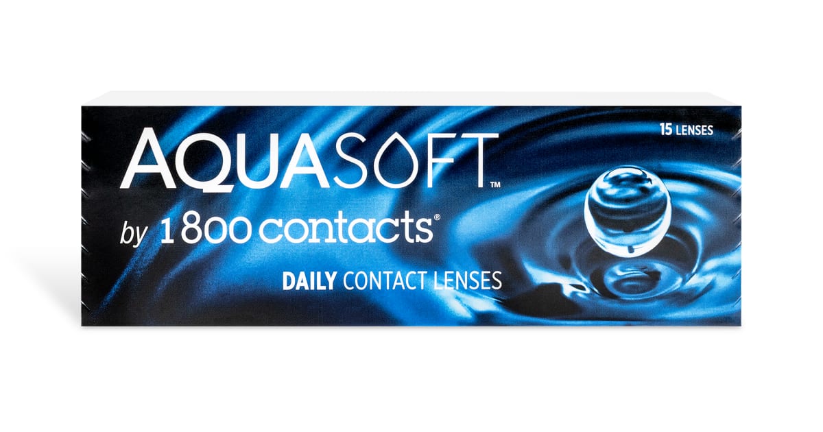 AquaSoft Daily Contact lenses 1800 CONTACTS