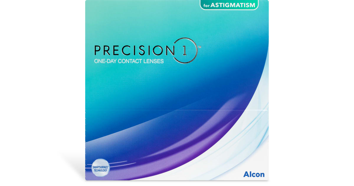 Precision 1 for Astigmatism Contacts 90 Pack | 1-800 Contacts