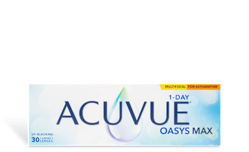 Product image of ACUVUE® OASYS Max 1-Day Multifocal for Astigmatism