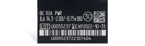 Box parameters