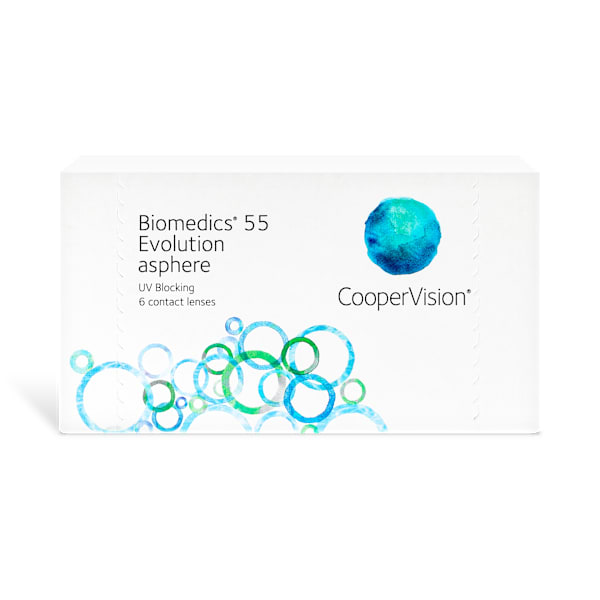 Biomedics 55 Evolution 6 Pack Contact Lenses