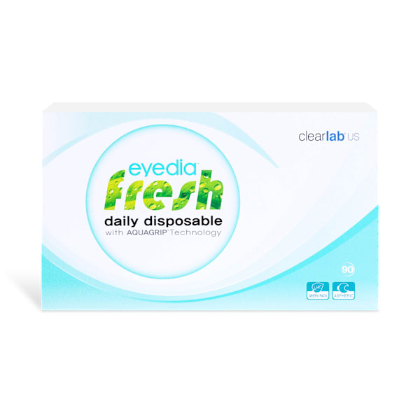 Clearlab Eyedia Fresh Daily Disposable Contact Lenses 90 Pack – 20% Off