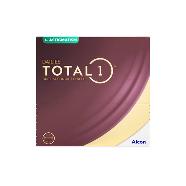 Dailies Total 1 For Astigmatism 90 Pack Contact Lenses