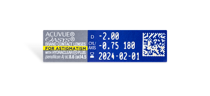 ACUVUE® OASYS® for Astigmatism