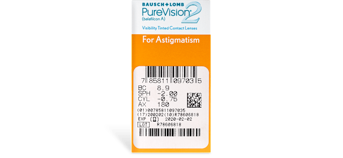 PureVision 2 for Astigmatism