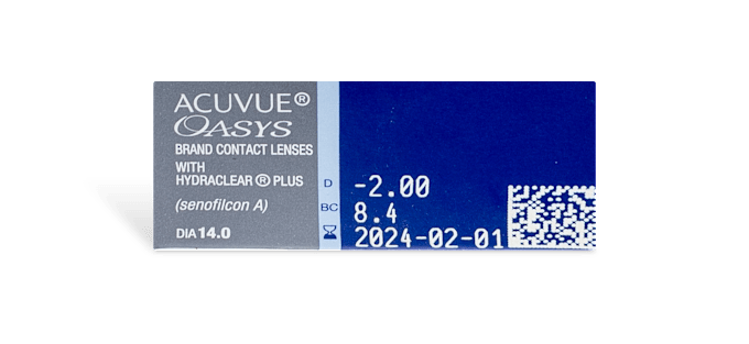 ACUVUE® OASYS® with HYDRACLEAR® PLUS