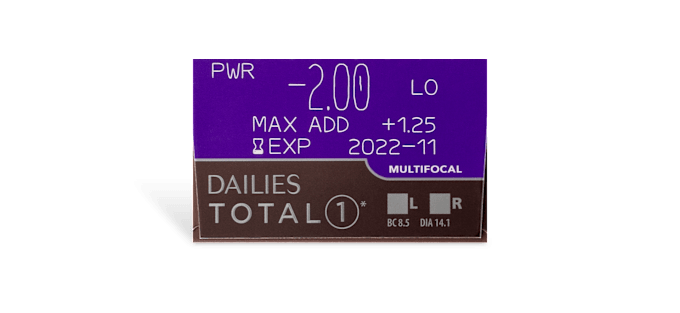 DAILIES TOTAL1® Multifocal