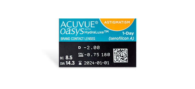 ACUVUE® OASYS® 1-Day for ASTIGMATISM