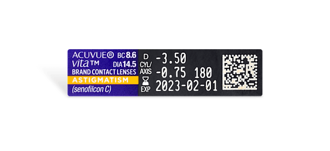 ACUVUE® VITA™ for Astigmatism
