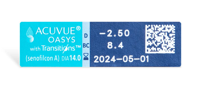 ACUVUE® OASYS with Transitions™ 