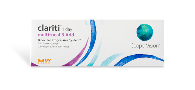 clariti 1-Day multifocal 3 add