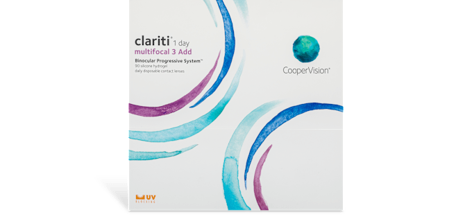 clariti 1-Day multifocal 3 add