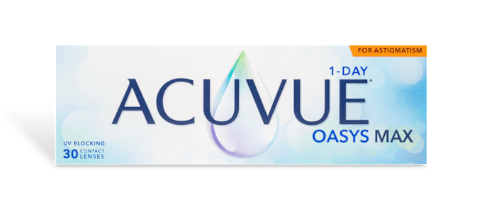 ACUVUE® OASYS Max 1-Day for Astigmatism