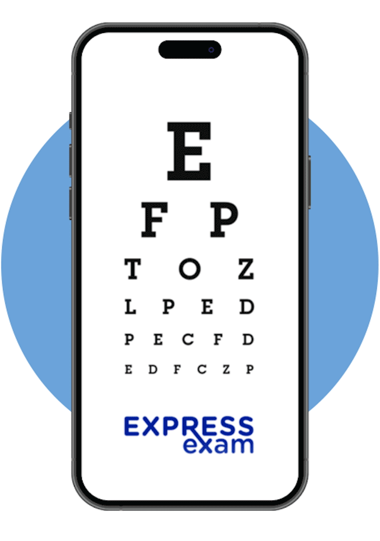 GIF of ExpressExam steps