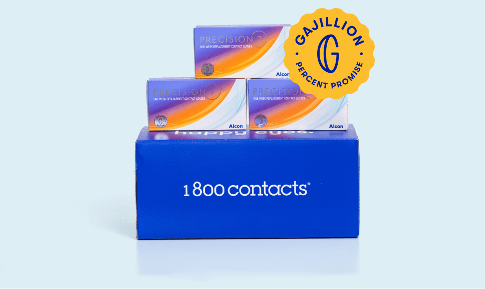 Upgrade to Precision 7 Contact Lenses | 1-800 Contacts