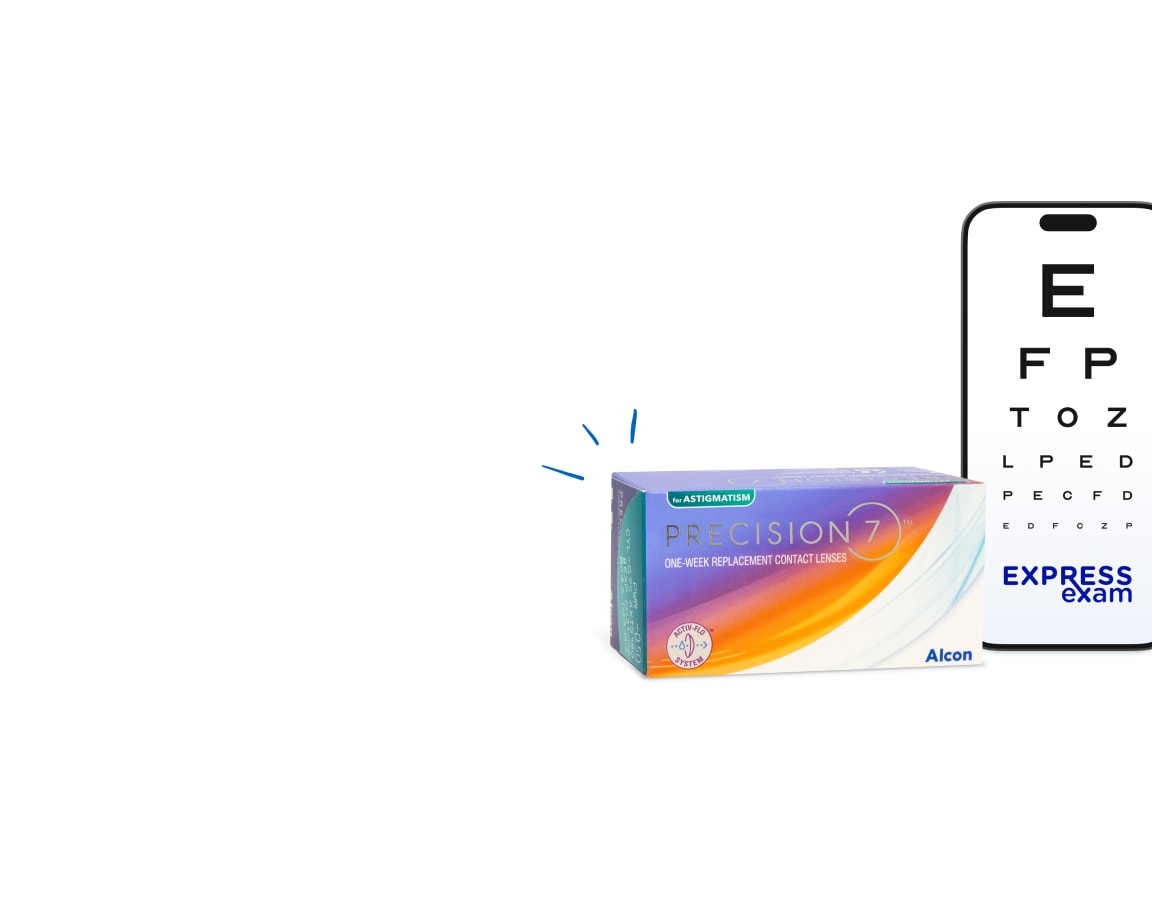 Precision7 for Astigmatism contacts