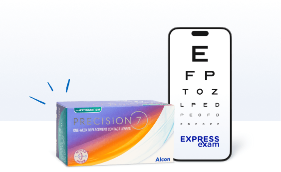Precision7 for Astigmatism contacts