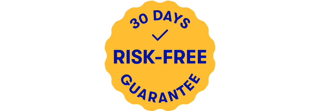 30 days risk-free guarantee
