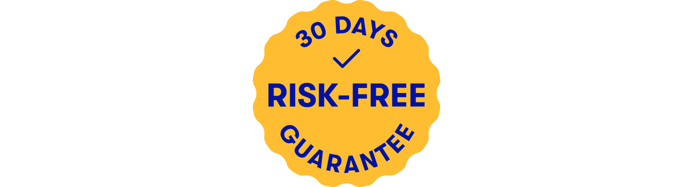 30 days risk-free guarantee