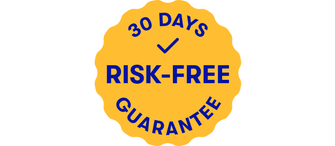 30 days risk-free guarantee