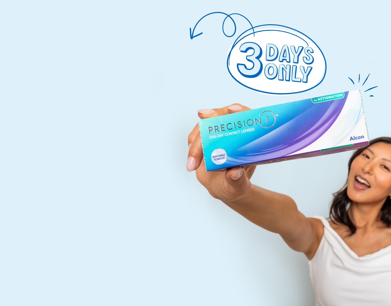Get 20% off your first order of contacts