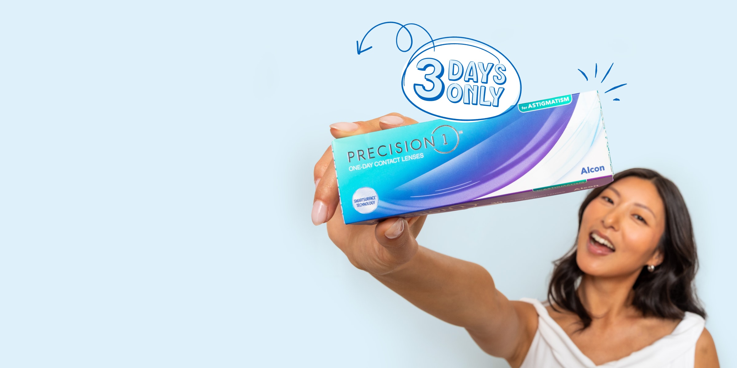 Get 20% off your first order of contacts
