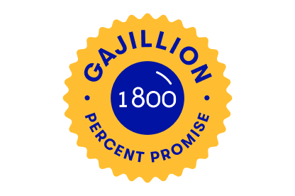 Gajillion Percent Promise