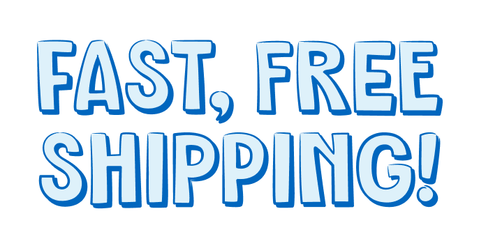 Fast Free Shipping!
