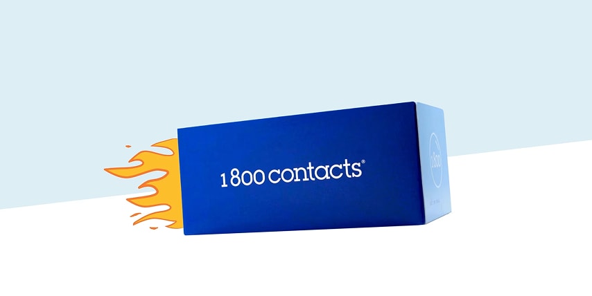 Free shipping for contact lenses