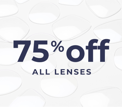 75% off all lenses